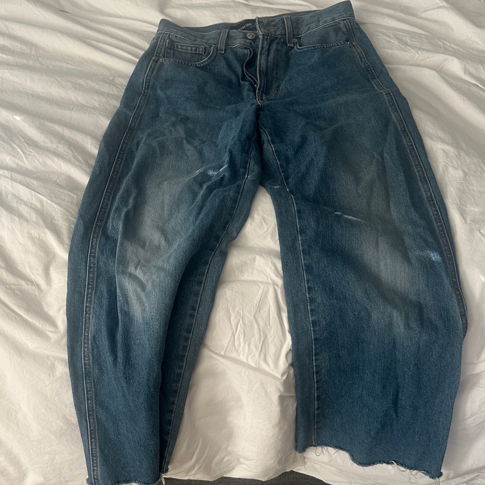 Veronica Beard Relaxed Blue Jeans